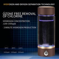 spe rich hydrogen water generator electrolysis energy hydrogen rich antioxidant ion membrane water glass cup