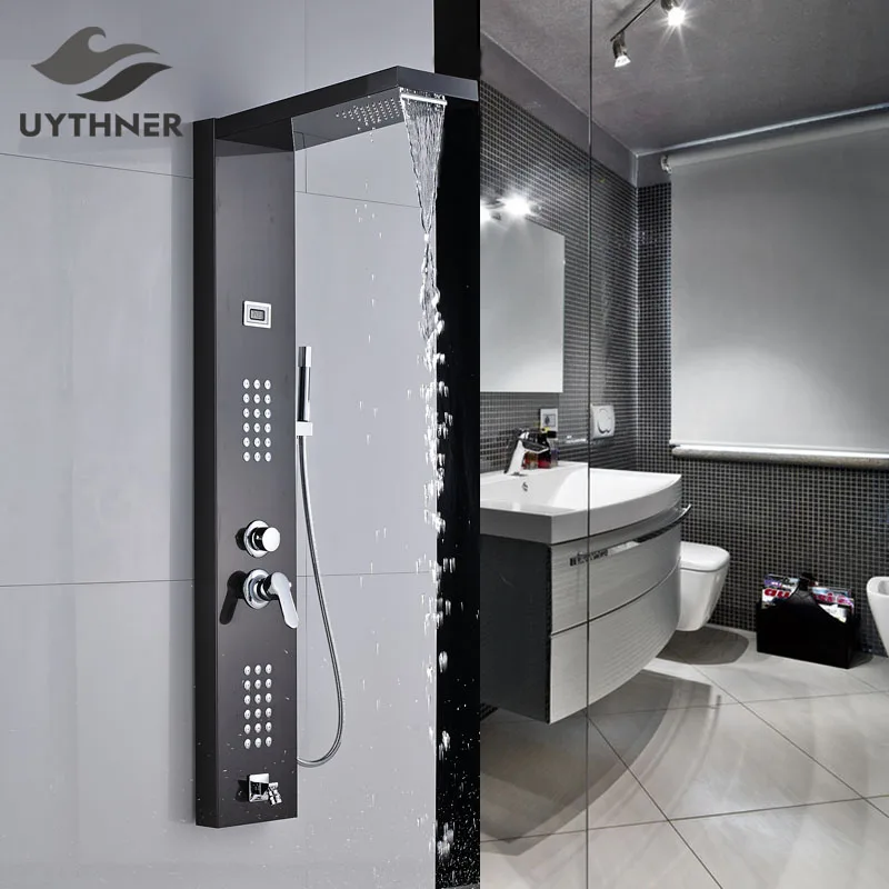 Душевая лейка Uythner латунная насадка для душа с масляным напылением из бронзы