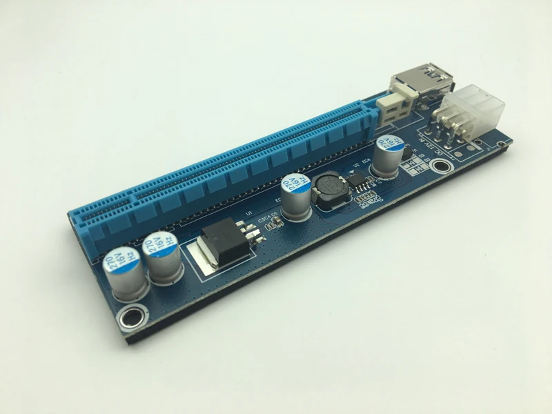 60 см USB 3,0 Mini PCI-E к PCIe PCI Express 1x к 16x удлинитель Riser Card Adapter SATA 6Pin кабель питания для майнинга Bitcoin BTC