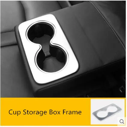 

ABS Decorated Cup Storage Box Frame For Cadillac XT5 Z2EA1366