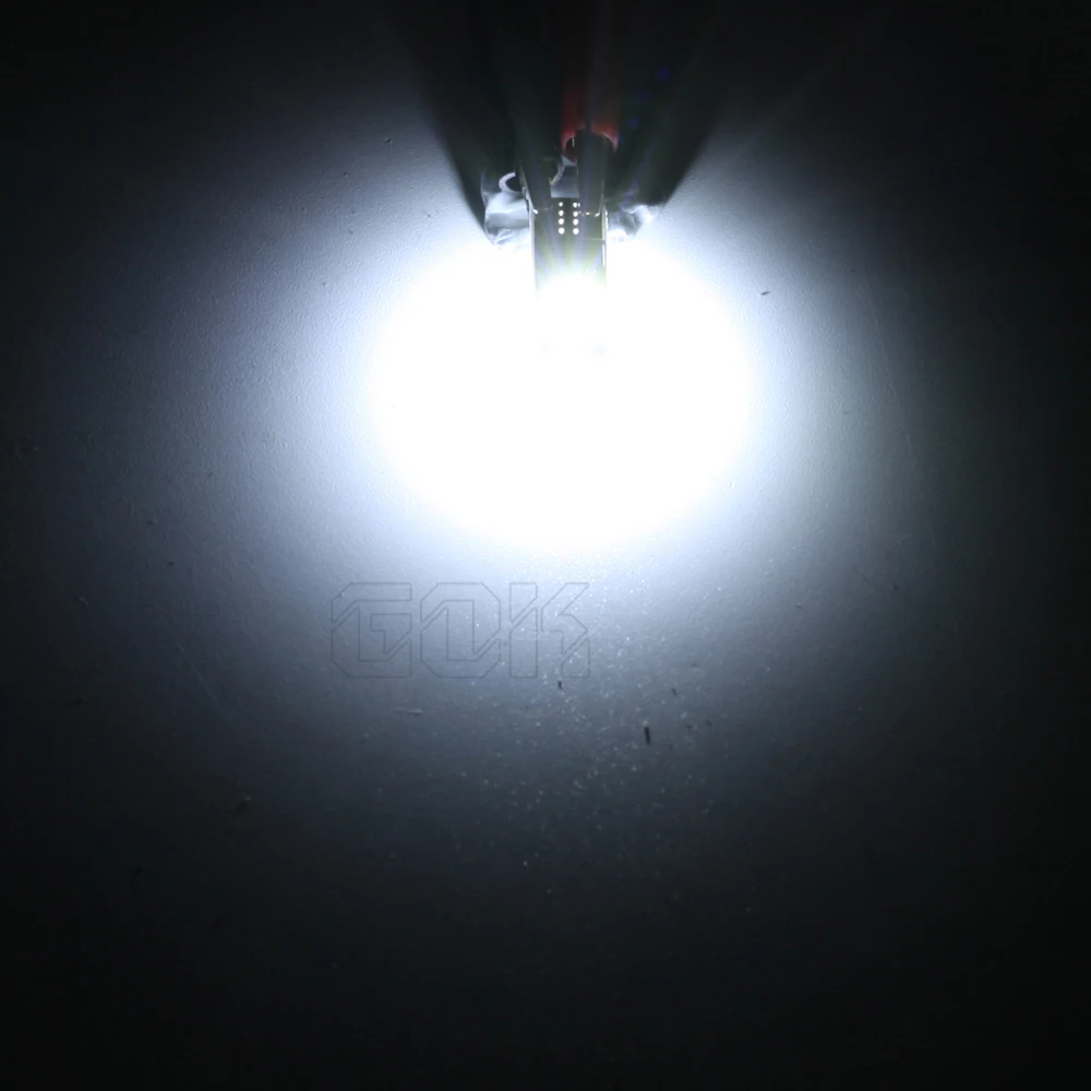 Горячая распродажа 50 шт./лот новая высокая яркость Canbus T10 led canbus W5w 2smd 5050