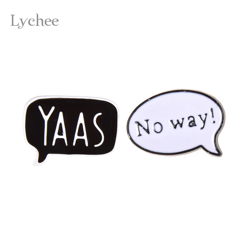 Lychee Life 1 комплект металлический значок на рубашке воротник отворот булавка брошь