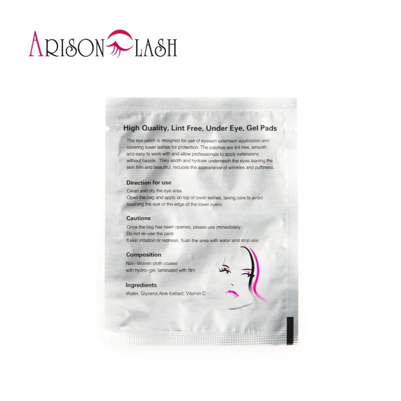 

50/100/Pairs/Pack Paper Patches Grafted Lash Eyelash Extension Under Eye Pads Eye Lash Make Up Tools Pink Eye Tips Sticker Wraps