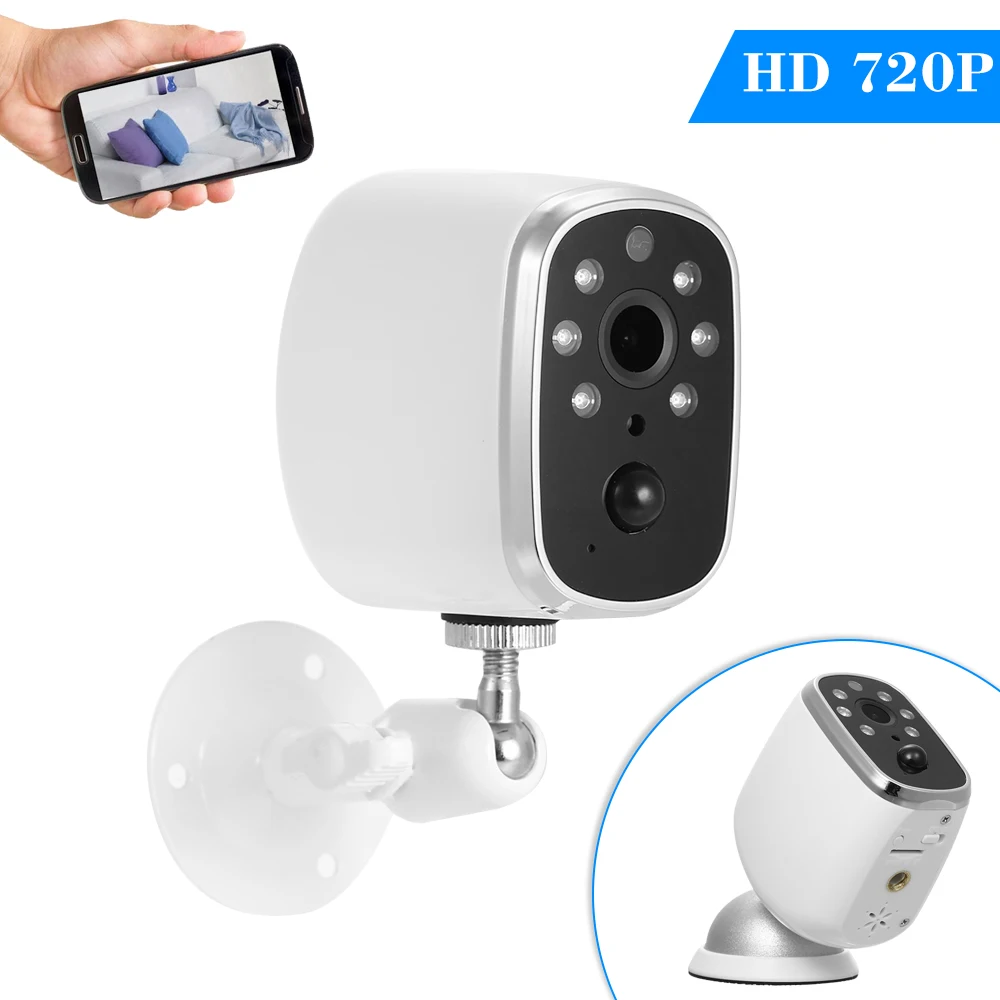 Беспроводная IP камера с поддержкой Wi Fi 720P низким энергопотреблением|Камеры