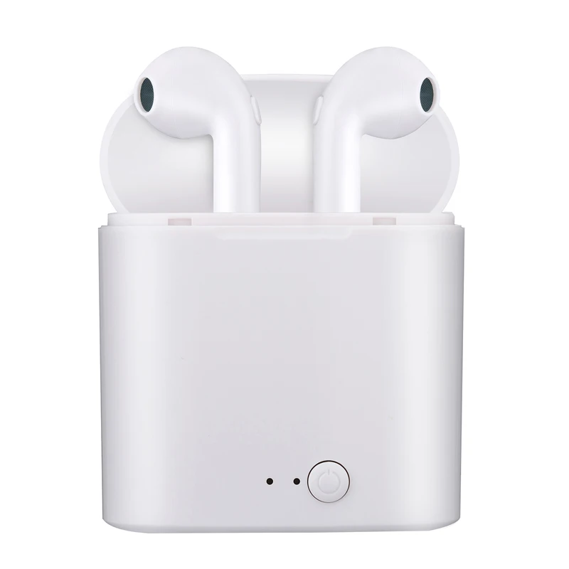 no retail box-White I7S TWS Bluetooth беспроводные наушники Близнецы беспроводные бинауральные говорящие наушники с зарядным устройством стерео наушники против i9s i12 i14 i16 i20 - Цвет: no retail box-White