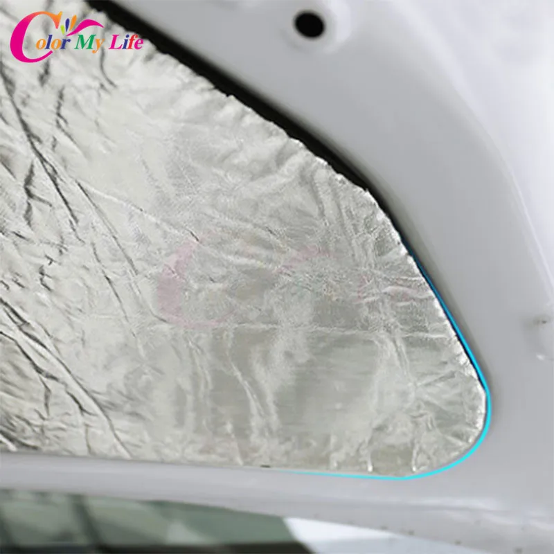 1 шт. наклейка на переднюю крышку капота автомобиля звукоизоляционная