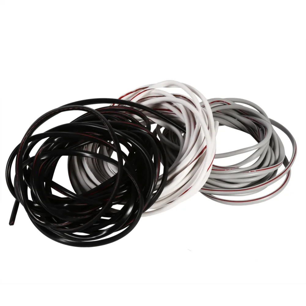 Автомобильный стиль 5 м Автомобильная дверь формовочная Резиновая полоса