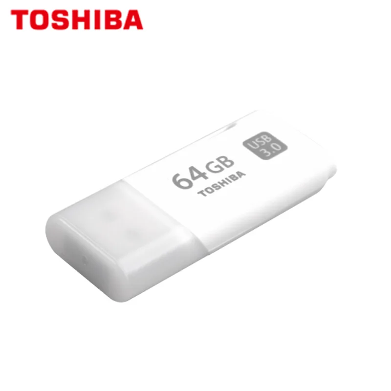 100% Оригинал TOSHIBA U301 USB 3 0 128 Гб 64 ГБ 32 флеш накопитель белый Флешка Мини карта памяти