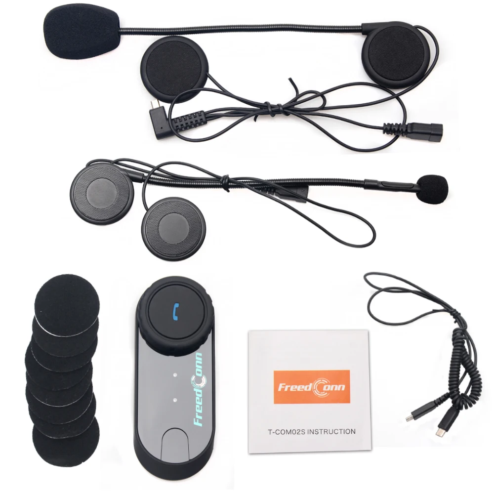 Бесплатная доставка freedconn t com02s мотоциклетный шлем переговорные гарнитуры bluetooth