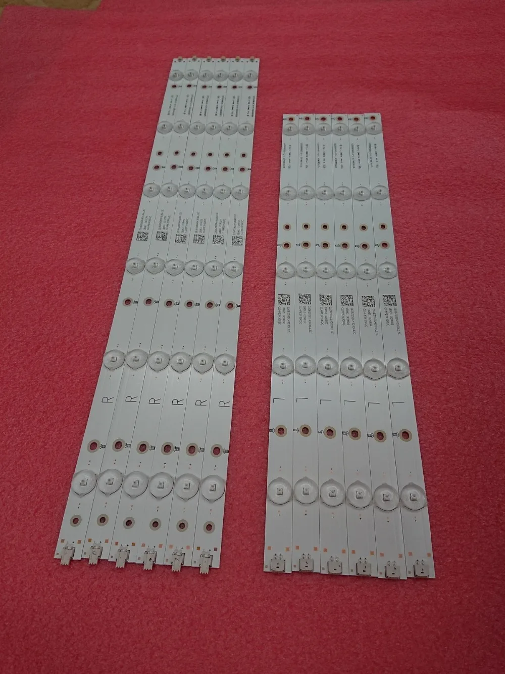Комплект 12 шт. светодиодный Подсветка полосы для 50PFK4509 50PFH5300 TPT500J1-LE8 500TT56 500TT55 V0