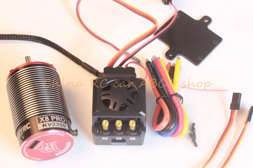 TORO 150A бесщеточный ESC + X8 pro 2350KV двигатель для 1/8 monster truck buggy | Игрушки и хобби
