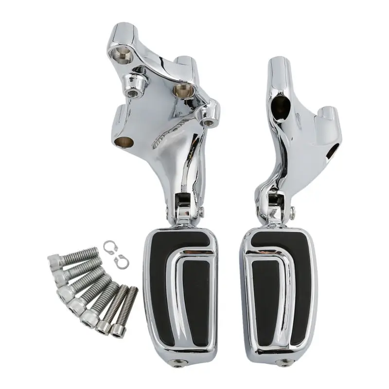 Пара подножек для ног с крепежными кронштейнами Harley Sportster 1200 883 два