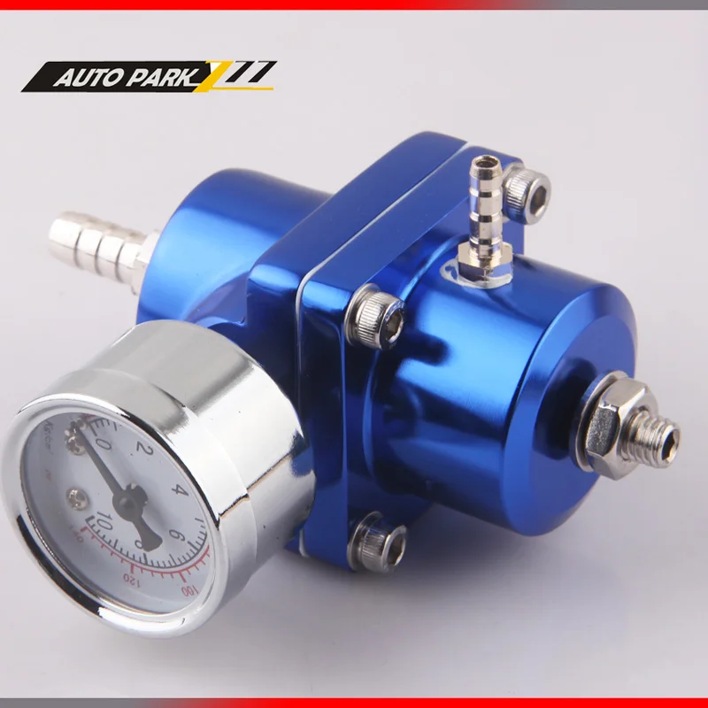 Универсальный Регулируемый регулятор давления топлива 30-140 psi fpr метр топливный шланг комплект
