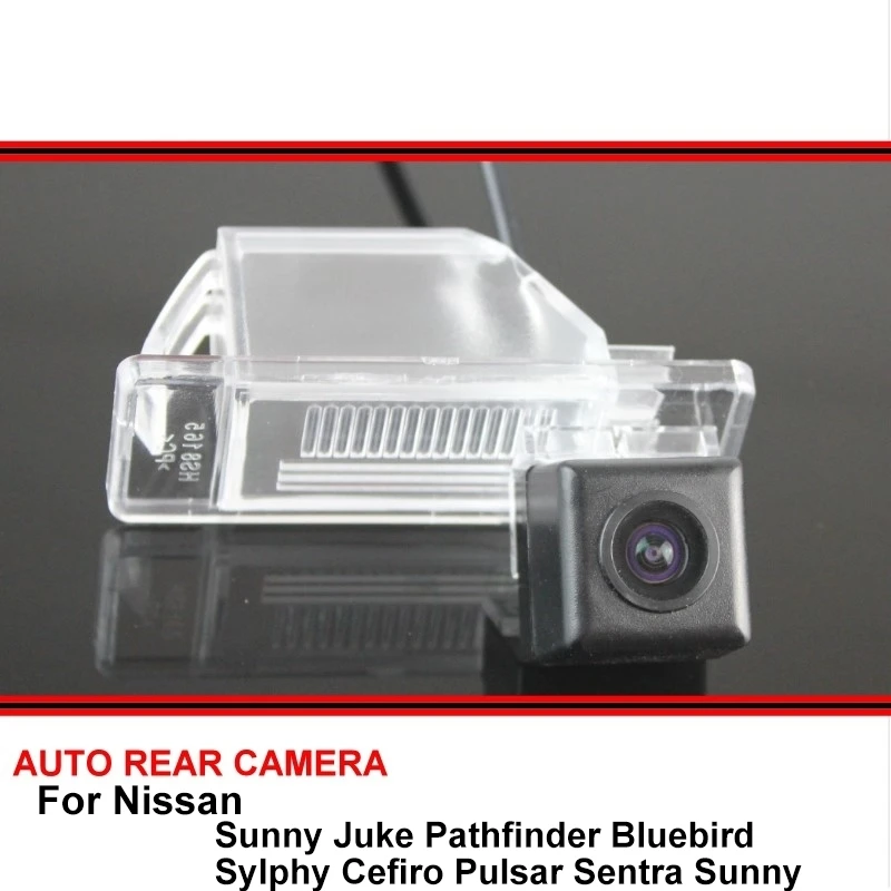 Камера заднего вида для Nissan Sunny Juke Pathfinder Bluebird Sylphy Cefiro Pulsar Sentra Night Vision | Автомобили и