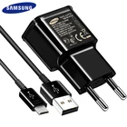Быстрое зарядное устройство Samsung Galaxy S6 S7 edge J3 J5 J7 Note 4 5 A3 A5 A7 2016 2A micro cable C5000 C7 Note4 N9100 C7000 G9280 A9 5V2A