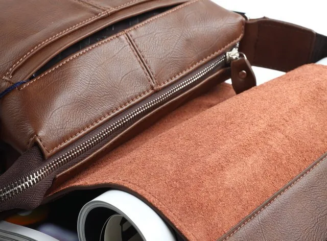 Новинка 2017 года из искусственной кожи Для Мужчин's Курьерские Сумки Качество