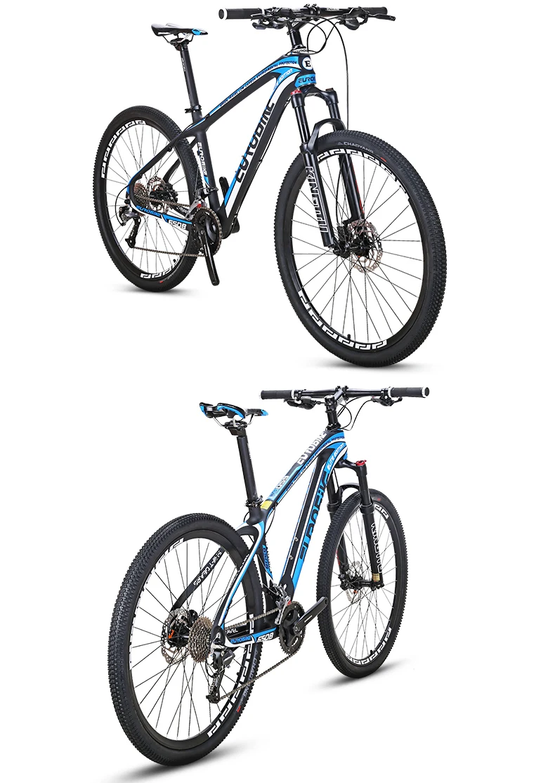 Eurobike 27.5*16.5 дюймов углеродного волокна город горный велосипед 27 скорость 27.5 дюймов колеса гидравлический тормоз полный mtb Велосипеды