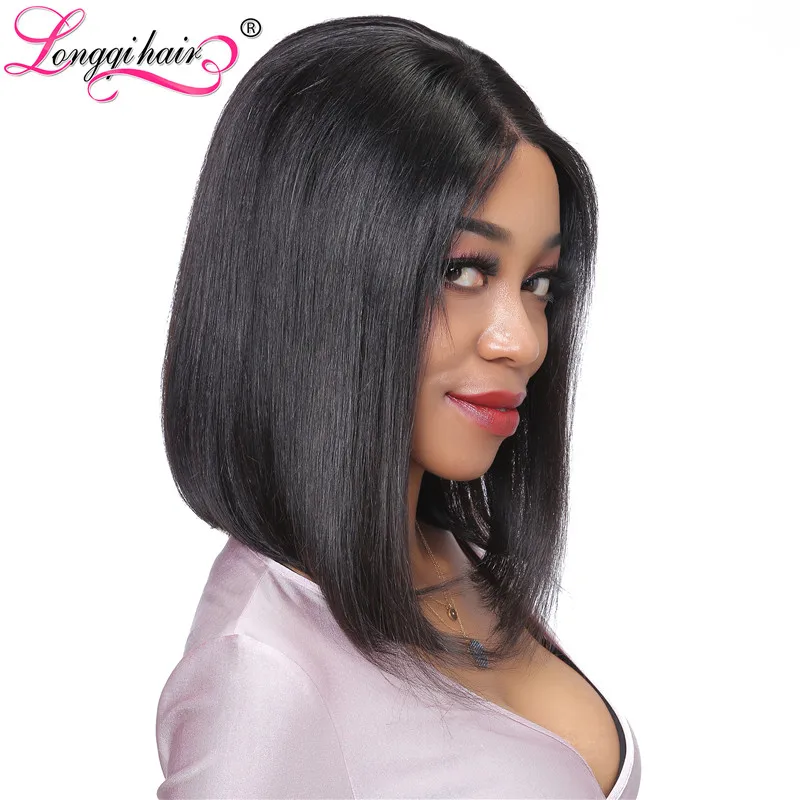 Longqi hair 613 блондинка Синтетические волосы на кружеве человеческих волос парики