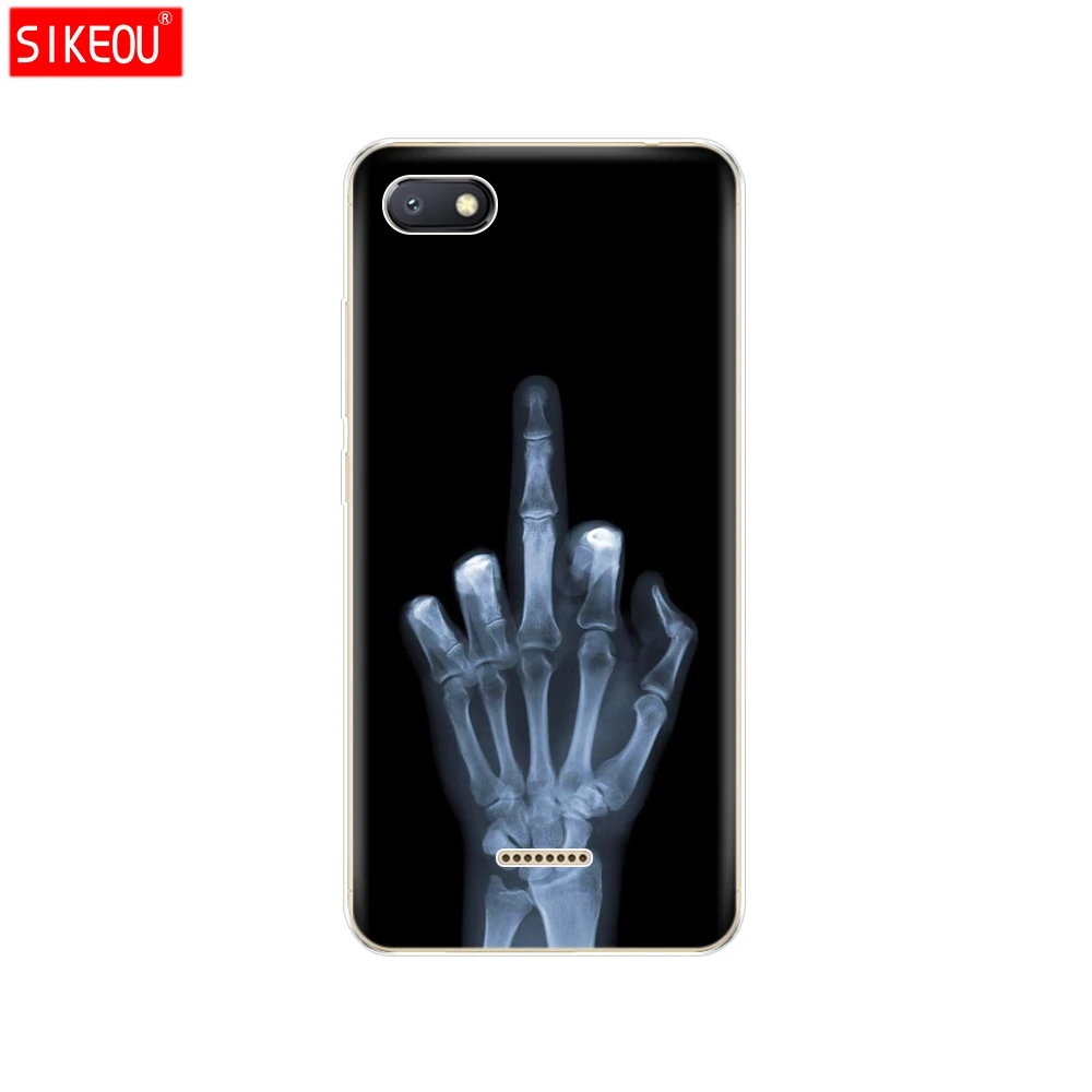 12052 Силиконовый чехол для xiaomi Redmi 6a, чехол с полной защитой, мягкая задняя крышка из ТПУ для телефона xiaomi Redmi 6 A, бампер Hongmi 6a, чехол с кошкой - Цвет: 12052