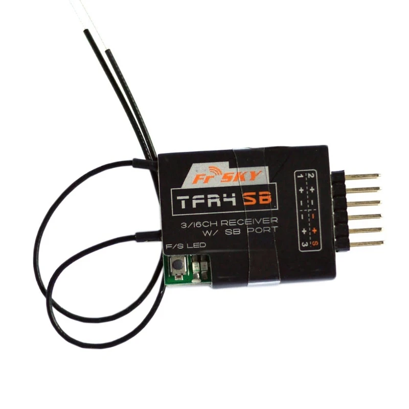 Feiying FrSky TFR4SB 2,4 ГГц 3/16Ch S. автобус приемник Futaba Совместимость с FASST(технологией стандартных систем с гибкой архитектурой
