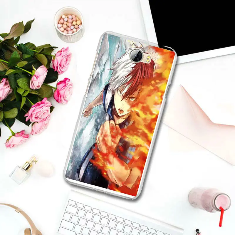 Мягкий чехол из ТПУ для телефона Huawei P8 P9 P10 P20 P30 Mate 10 Lite Pro Y3 Y5 Y6 II Honor 7 Smart Bag Todoroki Shoto My