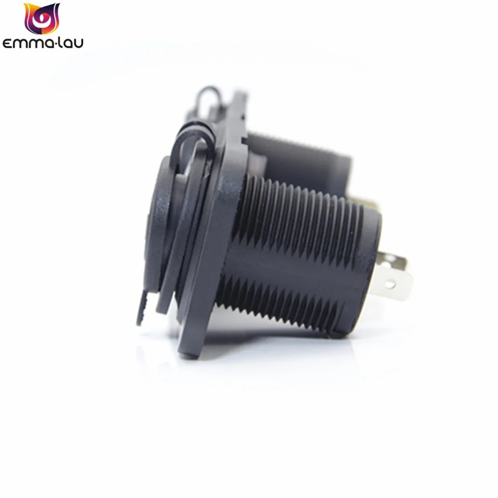 Водонепроницаемый 12 в 24 В Автомобильное зарядное устройство прикуриватель