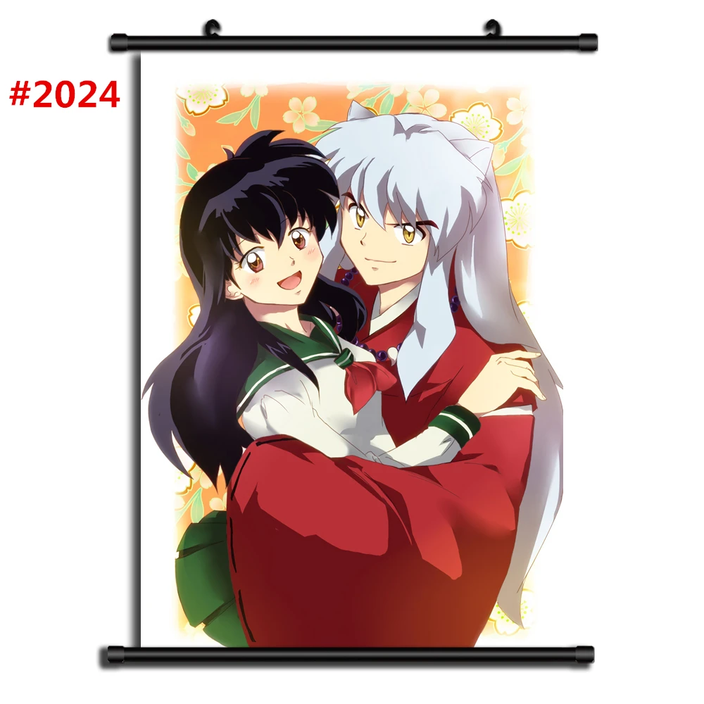 InuYasha Inu Yasha Аниме Манга настенный плакат свиток - Цвет: 2024