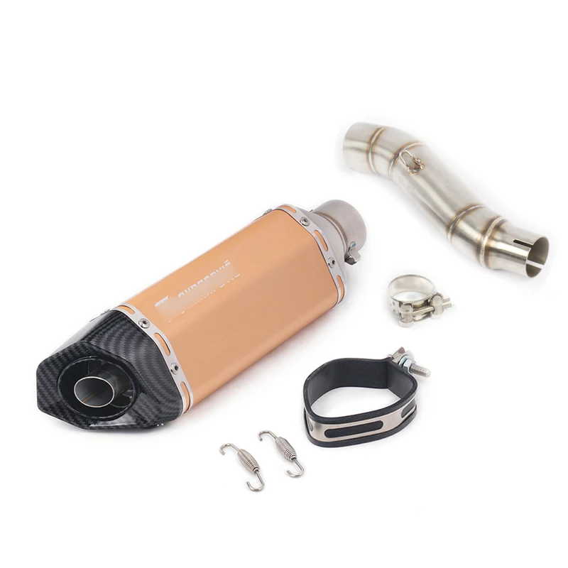 CBR300 CB300F CB300R Motorcycle Slip on Muffler Silencer Escape Mid Link Connect Tube for Honda | Автомобили и мотоциклы