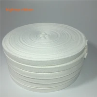 handmade diy clothes acessories white color 100 cotton herringbone wide bag tape 10mm to 50mm 50yards per roll