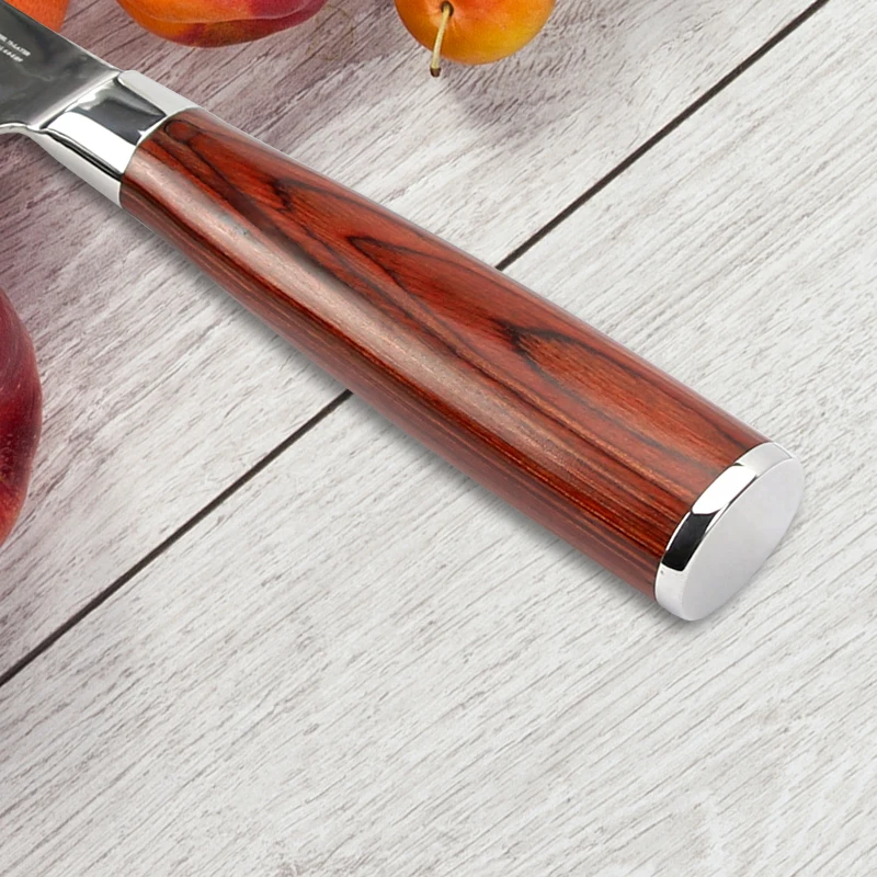 Высококачественный кухонный нож SUNNECKO 7 дюймов разделочный японский VG10 дамасская