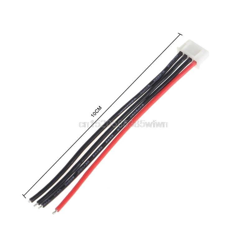 3S1P Lipo Кабель зарядного устройства 22 AWG кремниевый провод JST XH Cnnector 10 см Прямая