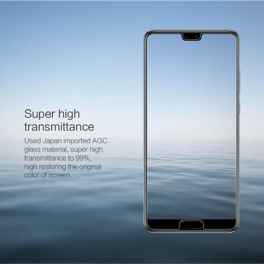 Для Huawei P20 закаленное стекло NILLKIN Amazing H защита экрана 9H 0 3 мм для huawei p20 стеклянная