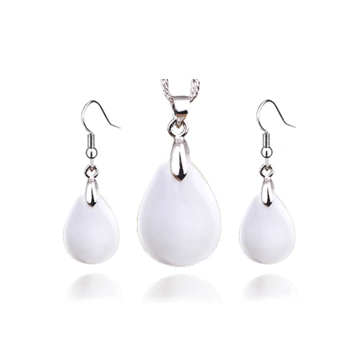 S013 корейская мода Изысканный Кот змея капли ожерелье серьги Ювелирные наборы