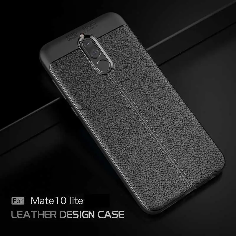 Модный ударопрочный чехол Mokoemi с узором Личи мягкий 5 9 дюйма для Huawei Mate 10 Lite