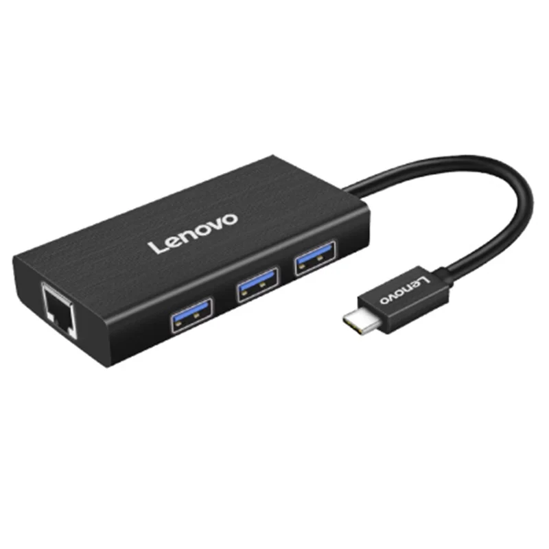 Док станция Lenovo типа c USB3.0 разветвитель с usb на кабель преобразователь порта