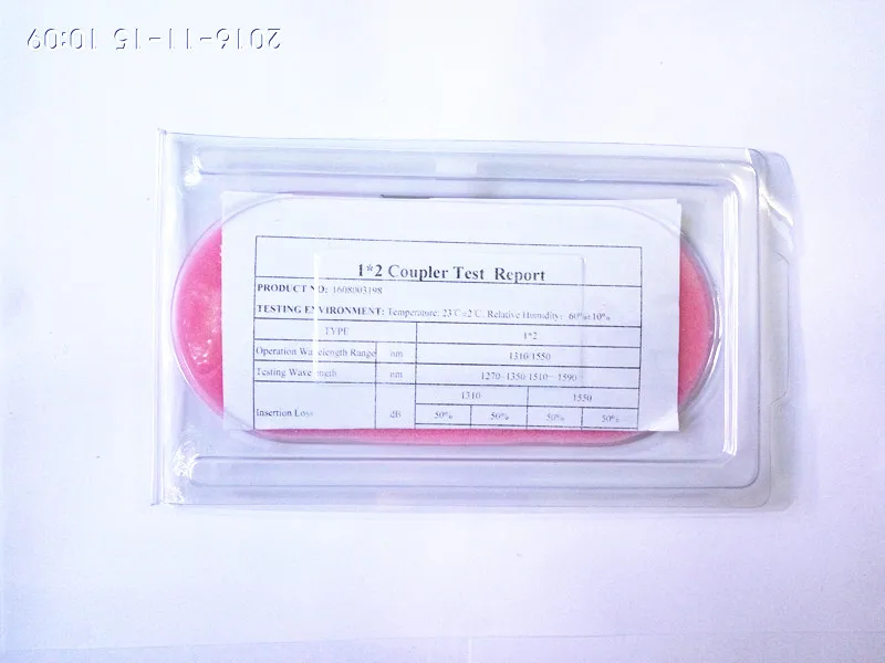 5 шт./лот 1310/1550nm двойное окно 50/50 соединение отношение LC/UPC трубка из нержавеющей