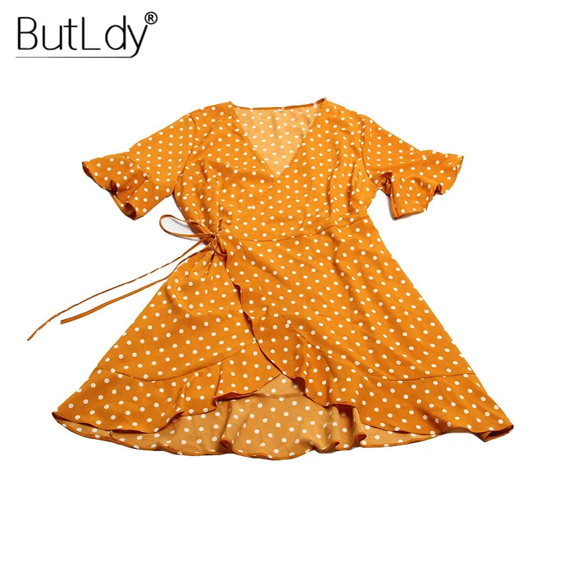 Платье большого размера 4XL в горошек женское летнее пляжное платье сексуальное с