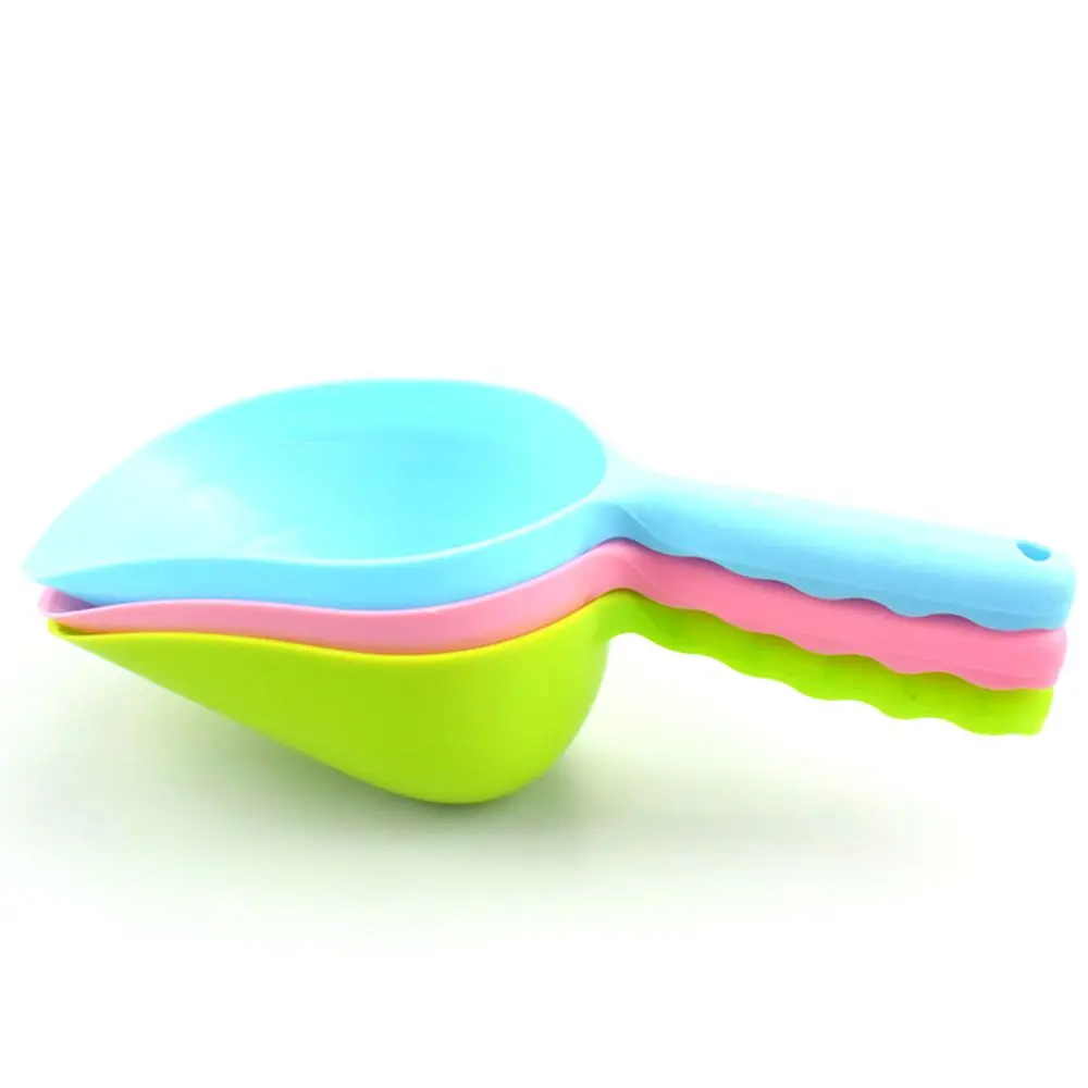 

1pc Plastic Portable Pet Food Shovel Small Animals Dog Cat Puppy Food Spoon Food Shovel Pet Supplies Candy Colors