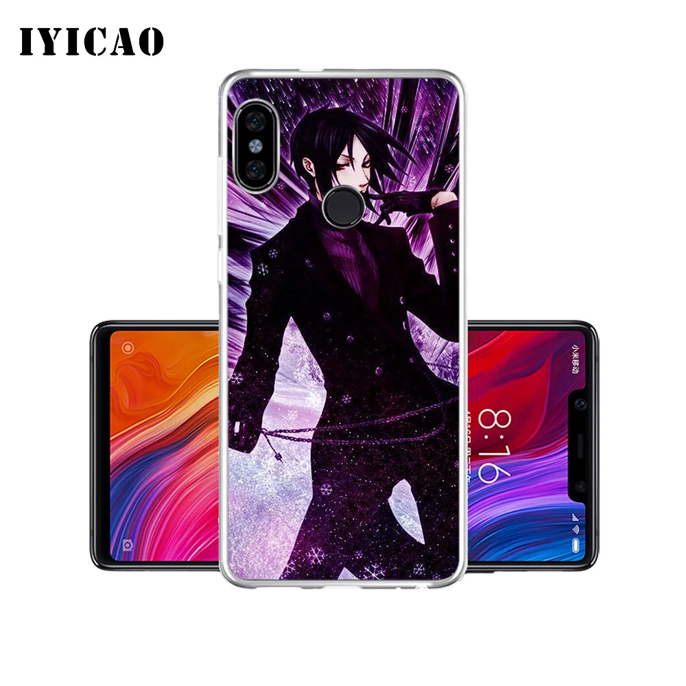 IYICAO черный мягкий силиконовый чехол для телефона Butler Xiaomi Mi 9 8 SE 6 A1 A2 Lite F1 MIX2S MIX3 TPU |