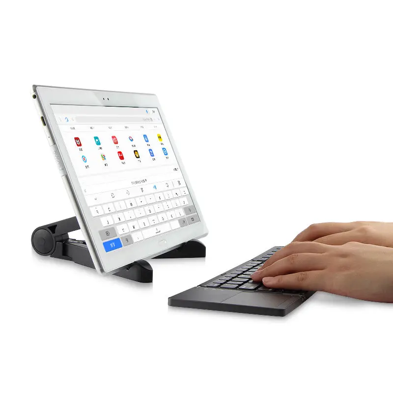 Три сложенный беспроводная клавиатура Bluetooth для lenovo Tab P10 M10 E7 E10 E8 Yoga 3 10 8 плюс