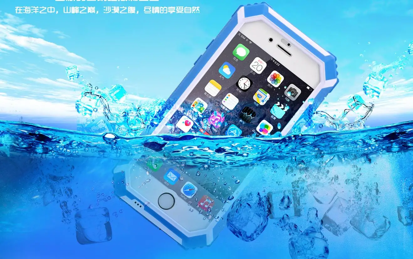 Чехол водонепроницаемый бренд IP67 ударопрочный пыленепроницаемый подводный