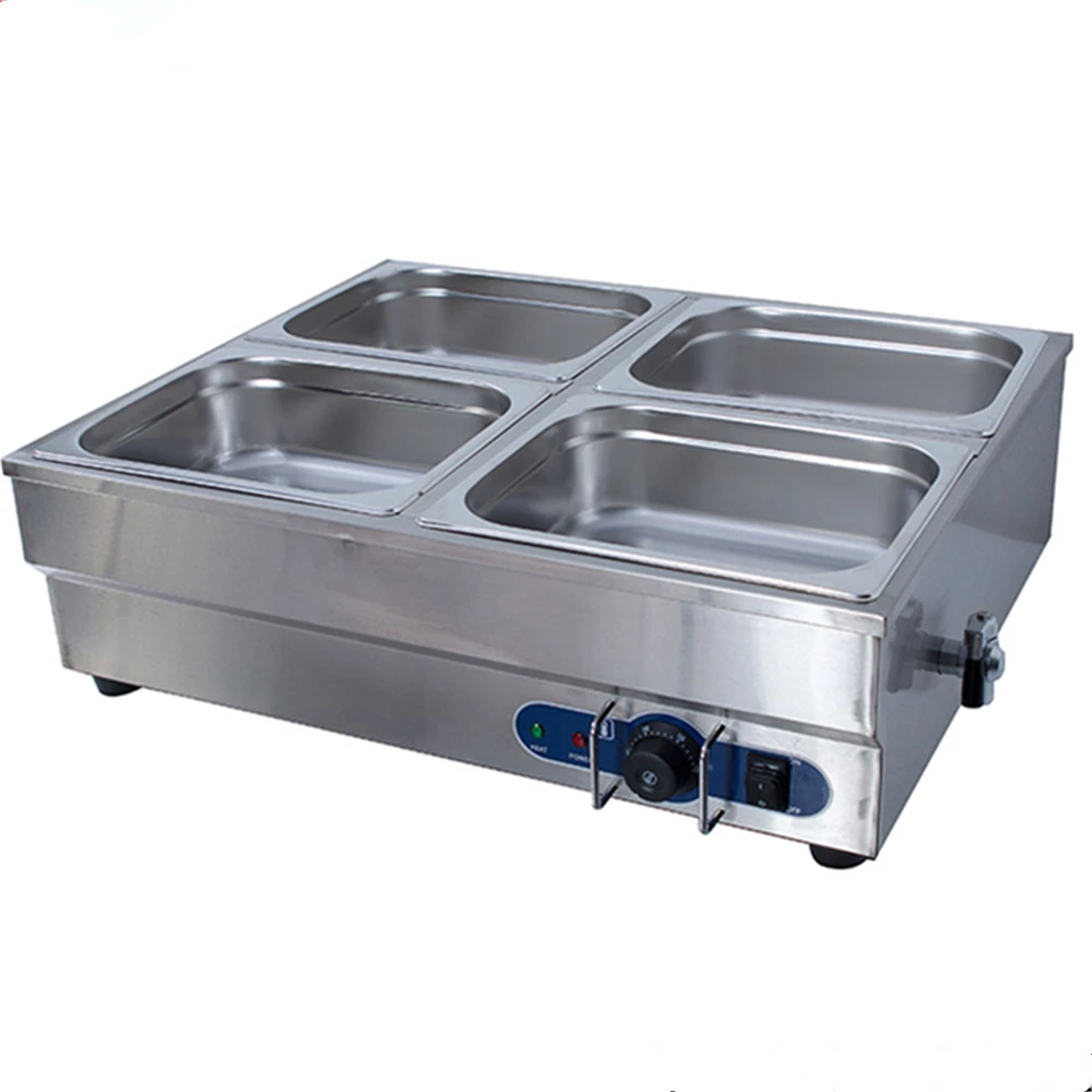 Bain Marie коммерческий Ресторан использование подогреватель Пищи Оборудование
