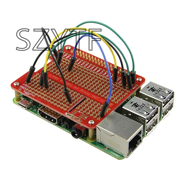 Эксклюзивный Набор для пайки HAT gold tunnel plate DIY Raspberry Pi 3|kit kits|kit solderkit diy |