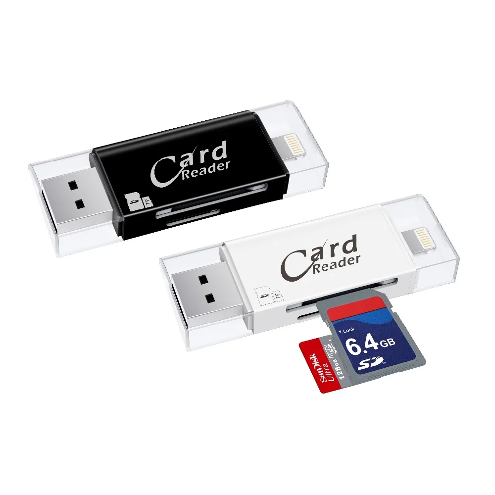 Совместимость Micro SD TF все в 1 Card Reader USB3.0 Камера комплект для IOS/Android мобильного