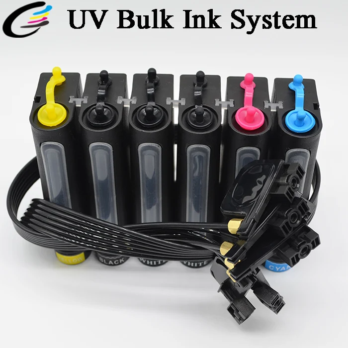 УФ система чернил для Epson L800 L805 R230 r270 R290 1390 R330 принтер УФ СНПЧ
