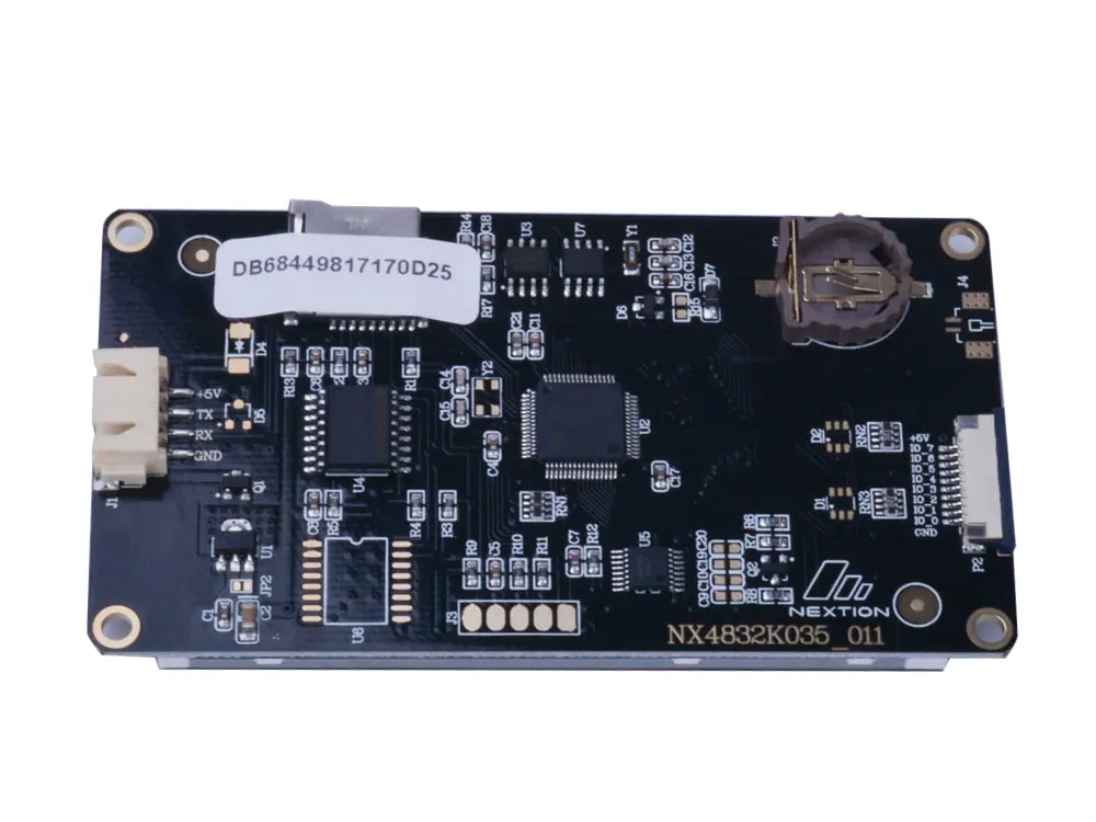 Nextion Enhanced NX4832K035-Универсальный 3,5 ''480*320 встроенный RTC/Большая емкость вспышки/более быстрые часы с микроконтроллером HMI сенсорный дисплей