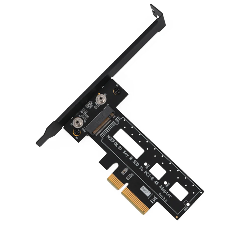 PCI Express 3 0x4 к M.2 NVMe SSD NGFF Pcie M2 переходная карта адаптер Suppor 2242 2260 низкопрофильный