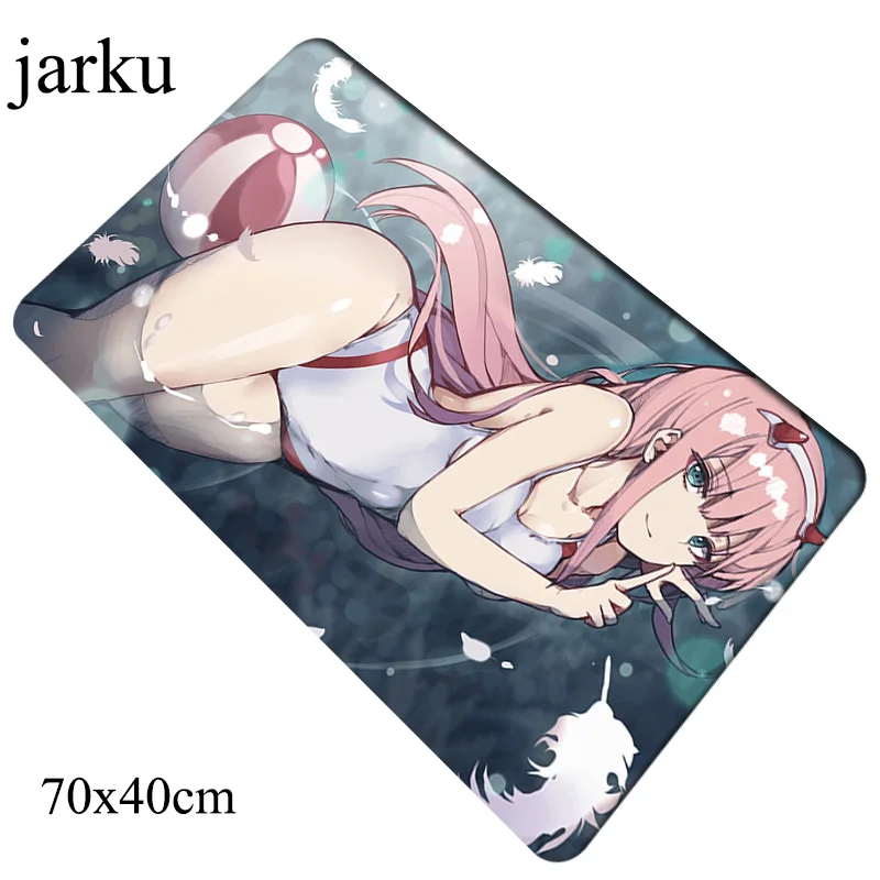 Darling in the franxx коврик для мыши геймер подарок 700x400x2 мм notbook коврик для мыши игровой коврик для мыши высокое качество коврик для мыши PC padmouse коврики - Цвет: Size 700x400x2mm