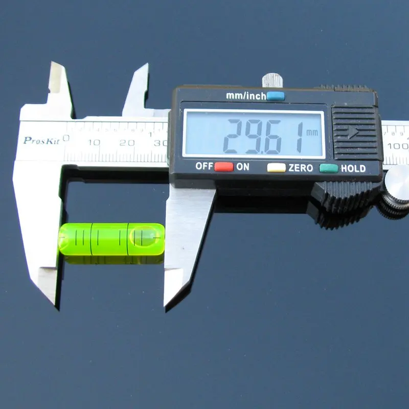 QASE 9*29MM Tube Spirit Level Bubble High Accuracy Vial for Optoelectronic Instruments Total station 4'/2mm | Инструменты