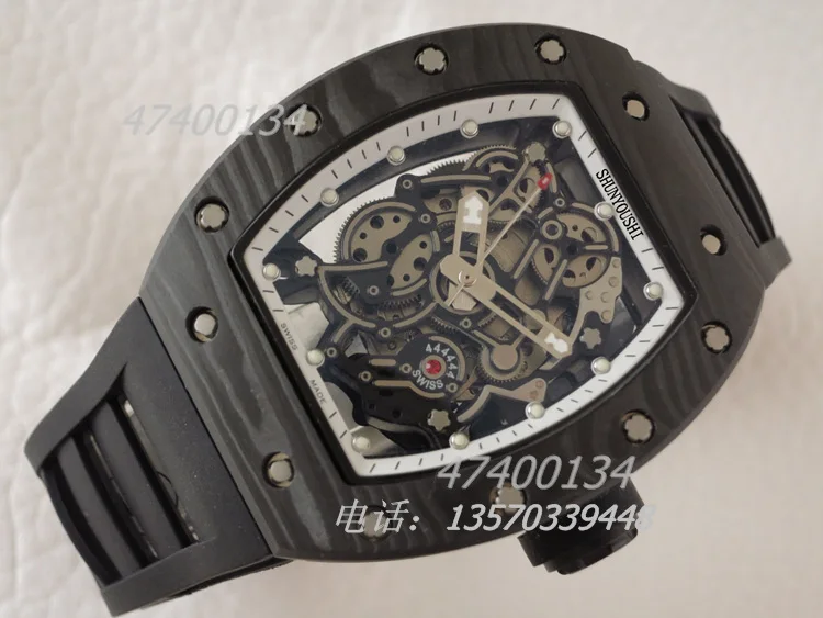 WG06191 Mens Watches Top Brand Runway Luxury European Design Automatic Mechanical Watch